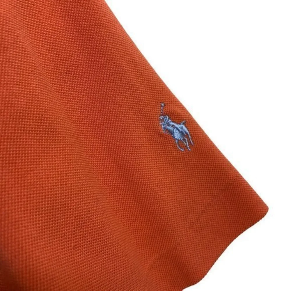 Polo Ralph Lauren Golf Shirt Men's Size L‎ Coral Embroidered Sea Island